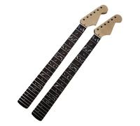 2PCS Guitar Neck 22 Frets 25.5" Maple Fingerboard Vine Inlay
