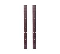 2Pcs Guitar Neck Fretboard, 21 Frets 3 String Cigar Box Guitar Fretboard Fingerboard Parts