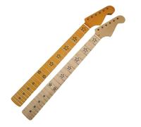2PCS Guitar Neck Piece 22 Frets 25.5" Maple Fingerboard Star Inlay