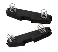 2Pcs Guitar Single Coil Pickup Installation Shockproof Foam And Springs Humbucker Cushion Pad Enduring Single Coil Installation Shockproof Foam And Springs