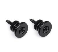2PCS Guitar Strap Lock Anti Slip Guitar Pin Strap Accessories Strap Lock Button Metal Texture for Musicians