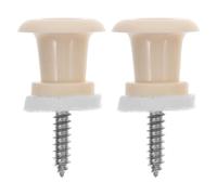 2pcs Guitar Strap Lock Non-Slip Guitar Strap Buttons Mushroom Head for Electric Acoustic Guitar Bass Guitar Parts Accessories ( )