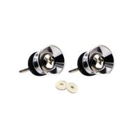 2Pcs Guitar Strap Locks Antislip Guitar Pins Strap Accessories Strap Lock Buttons Iron Texture Present For Musicians