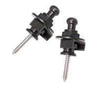 2pcs Guitar Strap Security Lock Strap Button Guitar Hardware Guitar Strap Lock Guitar Pin Electric Guitar Bass