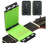 2PCS Guitar String Cleaner, Guitar Fretboard Cleaner, Guitar Fingerboard String Cleaner, String Cleaner Maintaining Tool, Instrument String Cleaning Cloth, Guitar Accessories for Removes Secret Stains