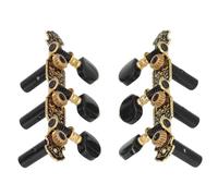 2Pcs Guitar Tuning Pegs 1:18 Transmission Ratio Easy To Install Lightweight Sturdy Endurable, for Acoustic Folk Classical Guitar