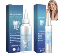 2PCS Gum Repair Gel,Natural Toothpaste Nursing,Gum Disease Treatment for Adults,Gu/m Protect Repair Gel for Receding Gums,Instant Whitening Effect,Bad Breath Treatment,Pain Relief,Oral Care