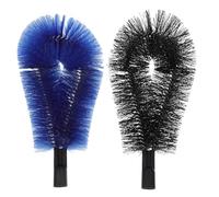 2pcs Gutter Cleaning Brush Head 24mm Thread, for Pipes and Gutters