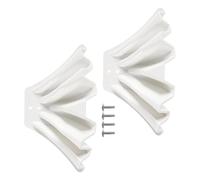 2Pcs Gutter Downspout Diverter Extensions for Rainwater Dispersal Wear Resist Rain Gutter Disperser Water Diverter Rain Water Drainage Disperser