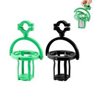 2Pcs Gyroscopic Cup Holder, Self Leveling Water Bottle Holder with Clamp for Coffee Cups & Cans,360 ° Rotatable Universal Drink Holder for Tractors, Trucks, Boats, Bicycles