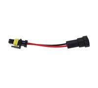 2pcs H11 Car Headlight Socket Adapter Plug for Retrofit Wiring | Plastic Build, Quick Installation, Automotive Repair Use, for DIY Owners and Electricians