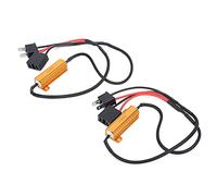 2PCS H7 Led Resistor Kit, Car Led Load Resistor Kit 2PCS H7 Led Decoder 50W 6ohm Load Resistor Flash Error Canceller H7 Car Led Resistor Kit for Car Headlight Turn