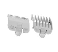 2PCS Hair Clipper Limit Comb Replacement Attachment Salon Styling Tools(2pcs Silver)