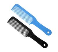 2pcs Hair Comb Combs for Men Double Combing Curler Kit Highlighting Foil Hot Comb Fade Dye Applicator Highlight Comb Bristle Men Comb Hairdressing Accessories -static Comb Generic