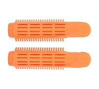 2Pcs Hair Curler Clip Hair Volumizing Curling Roller Hair Clip Styling Tool (Orange)