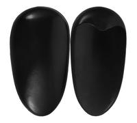 2pcs Hair Dye Ear Protectors Black Plastic Ear Cover Set