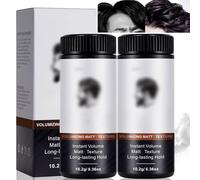2PCS Hair Styling Powder for Men,Hairs Texturizing Powder for All Hair Types,Strong Long-lasting Hold & Natu/ral Finish Hair,Hair Texture Powder Volumizing Ma/tte,Effortless Volume Hair Powder All Day