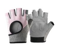 2Pcs Half Finger Biking Gloves Moutain Bike Glove Antislip Shock-Absorb Padded Breathable Bicycles Gloves for Men Women Cycling Half Finger Breathable Nylon Bike Anti Slip Palm Mountain Road Men Women