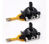 2PCS Hall Effect 3D Rocker Joystick Sensor Module Replacement for Rog Ally Console