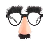 2pcs Halloween Glasses Funny Glasses With Funny Nose Eyebrows Mustache Groucho Marx Eyewear Cosplay Halloween Decoration Costume Photo Prop
