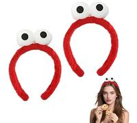 2pcs Halloween Headband Cookie Monster Women's Hair Band Cookie Monster Headband for Women Halloween Carnival Party Cosplay