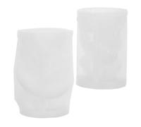 2pcs Halloween Silicone Skull Pendant Mold DIY Casting Molds