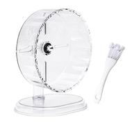 2PCS Hamster Wheel, Silent Running Exercise Wheel | Plastic, Small Animal Cage Accessory, for Syrian Dwarf Gerbils Mice