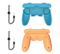 2PCS Hand Grips for for Switch 2 Joy-Con Controller Grips (orange blue)
