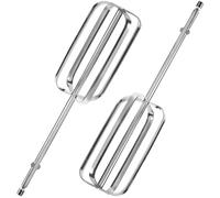 2Pcs Hand Mixer Attachments, Hand Mixer Replacement Beaters Stainless Steel Electric Mixer Replace Parts for Hamilton Beach 62682RZ 62692 62695V 64699