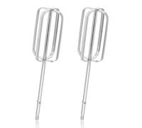 2pcs Hand Mixer Beaters Attachments, Stainless Steel Hand Mixer Replacement Beaters Electric Parts for Hamilton Beach 62682RZ 62692 62695V 64699