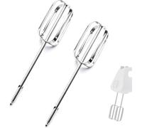 2Pcs Hand Mixer Replacement Beaters, 18cm Stainless Steel Mixer Attachments | Compatible with Kenwood & Black & Decker Electric Hand Mixers, Baking Accessories for Whipping & Mixing