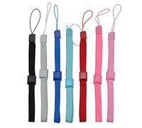 2PCS Hand Wrist Strap Wristband for PSP 1000 2000 3000 Go PS Vita PS3 Move Cameras, NDSL NDSI DS Lite DSi XL 2DS 3DS XL Wii Remote Wii U, MP3 Music Players Replacement (Pink)