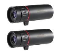 2PCS Handheld Monocular Telescope, 8x Scope Monocular Telescope, HD Pocket Monoculars, Mini Monocular Telescope Portable Scope For Adults Scope Wildlife Bird Watching Hunting Hiking