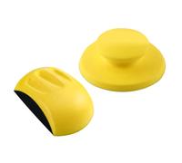 2pcs Handheld Sanding Tool Round Sander Ergonomic Designs Sanding for Versatile Use On Wood Metal & Artistic Creation Auto Body