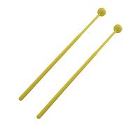 2Pcs Handle Percussion Instrument Accessories Mallets For Beginners Training Marimba Mallets ABS Ball Drumsticks Orff Instrument Beaters