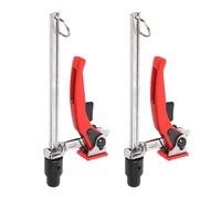 2Pcs Handle Woodworking Quick Press Clip Desktop Quick Acting Hold Down Clamp Welding Desktop Enduring Adjustable Fixed