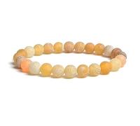 2pcs Handmade Bracelets Natural Frost Cracked Agates Stone Beads Bracelet Round Dragon Veins Bead Weathered Agates 8mm