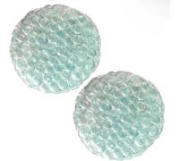 2PCS Handmade Pressure Relief Balls,Vacuum Stress Balls with Shapeable Beads, Squishy Sensory Fidget Toys for Man Women