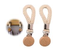 2Pcs Hanging Tea Towels Clips,Versatile Tea Towel Holders with Hanging Loop Metal Kitchen Towel Clips & Hooks for Dishcloths Hand Towels,Cloth Hook Clip Hangers for Kitchen Bathroom Cupboards Wall