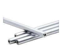 2PCS Hard Chrome Plated Linear Shafts - OD 6-20mm with Threaded Ends, 100-550mm Length, Precision Ground Guide Rods(OD20mm(M8x16mm),250mm)