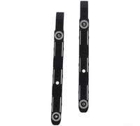 2PCS Hard Drive Mounting Rails for 912 Case Black ABS Plastic HDD Bracket Adapter Internal SSD Holder Kit Standard Size