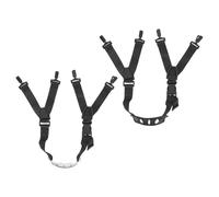2pcs Hard Hat Chin Strap Nylon Pp Adjustable Helmet Straps
