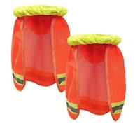 2pcs Hard Hat Visor Sun Shade - Hook Loopp Strap Attachment