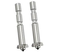 2Pcs Hardened Steel 3D Printer Nozzles for 3Max Pinter Nozzle Durability and Printer Replace Hardened Steel