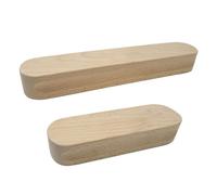 2PCS Hardwood Tailor Sewing Crapper Seam Flat Tools Iron On Patchwork Crease Quilted Dress Maker Embroidery