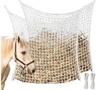 2PCS Hay Nets for Horses, Slow Feed Haynet, Large Capacity, Easy to Hang