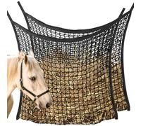 2PCS Hay Nets for Horses,Slow Feed Haynet with Large Capacity, Haynets for Horses Easy to Hang, Greedy Feeder Haynet for Horse Feeder Full Day Feeding Horses Goat Stall Trailer (31.5" x 35.1")