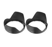 2Pcs HB-25 Lens Hood Shade Plastic Flower Lens Hood for Nikon AF-S VR 24-120mm F/3.5-5.6G IF-ED/24-85mm F/2.8-4D AF