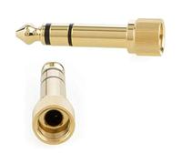 2PCS HD280 HD212, HD 477, HD 497, EG 350 6.35mm Stereo adapter with screw compatible for sony 7506, ATH-M50X AKG K240 solo studio headphone,Beyerdynamic DT-990 Behringer HDX6000