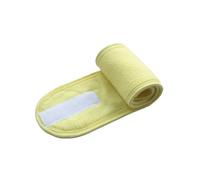 2PCS Head Bands Adjustable Wide Hairband Yoga Spa Bath Shower Makeup Wash Face Cosmetic Headband for Women Ladies Make Up Accessories(Yellow)